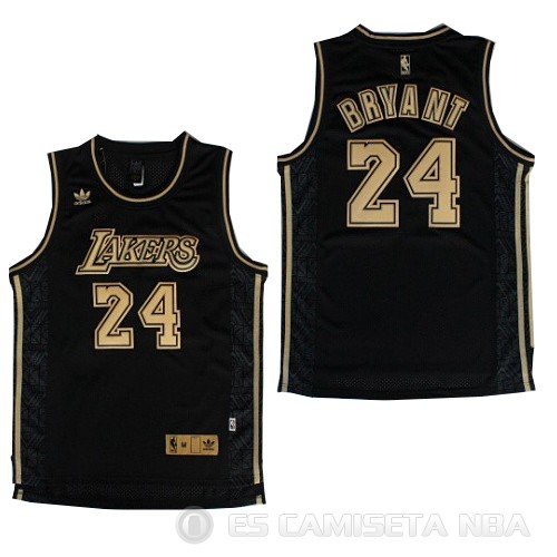 Camiseta Bryant #24 Los Angeles Lakers Ciudad Negro - Haga un click en la imagen para cerrar